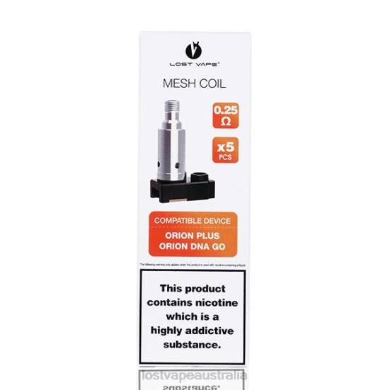 Lost Vape Orion Plus DNA Replacement Coils (5-Pack) 0.5ohm - Lost Vape price Australia B86J326