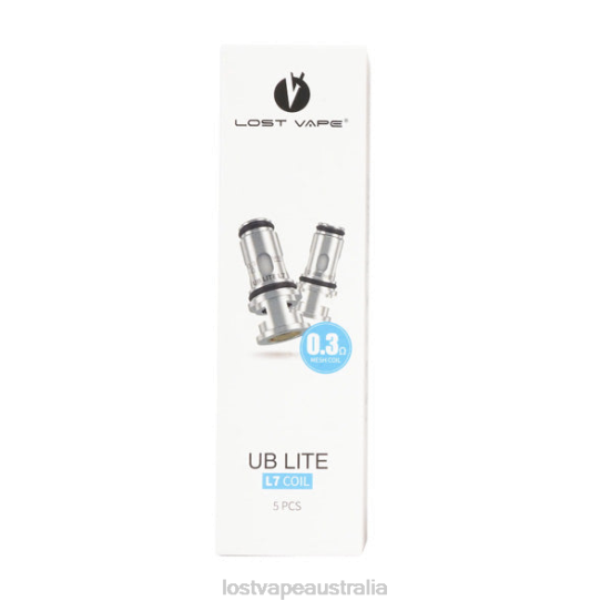 Lost Vape UB Lite Coils (5-Pack) L7 0.3ohm Coil - Lost Vape review Australia B86J120
