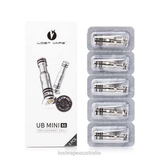 Lost Vape UB Mini Replacement Coils (5-Pack) 0.8ohm - Lost Vape customer service B86J8