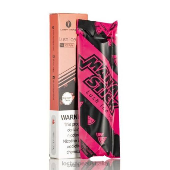 Lost Vape Mana Stick Disposable | 300 Puffs | 1.2mL Lush Ice 5% - Lost Vape flavors Australia B86J521