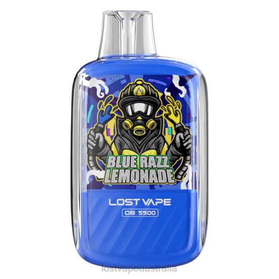 Lost Vape Orion OB5500 5500 Puffs 14mL 50mg Disposable Blue Razz Lemonade - Lost Vape Australia B86J2