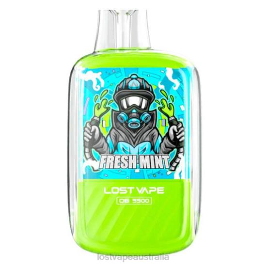 Lost Vape Orion OB5500 5500 Puffs 14mL 50mg Disposable Fresh Mint - Lost Vape flavors Australia B86J101
