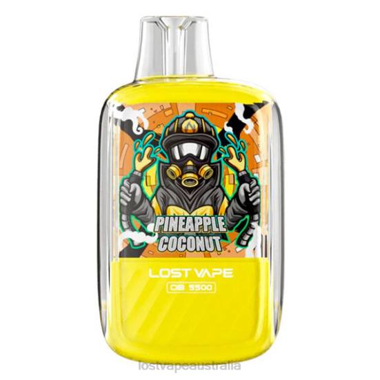 Lost Vape Orion OB5500 5500 Puffs 14mL 50mg Disposable Pineapple Coconut - Lost Vape near me B86J104