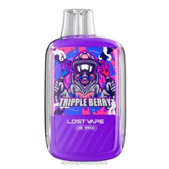 Lost Vape Orion OB5500 5500 Puffs 14mL 50mg Disposable Triple Berry - Lost Vape customer service B86J108