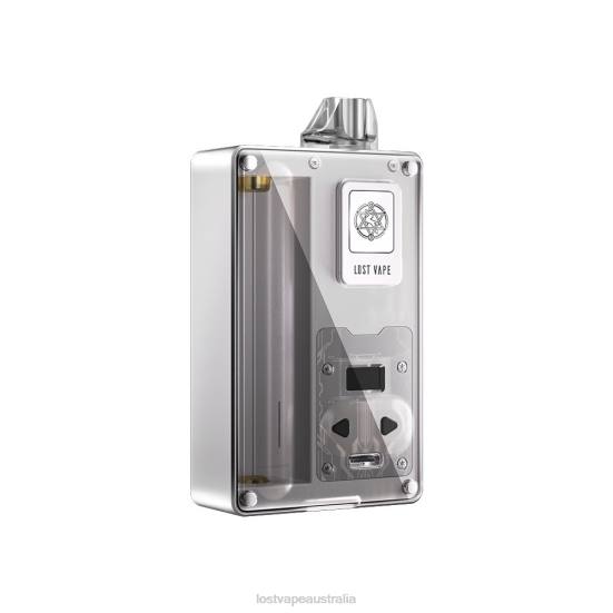 Lost Vape Centaurus B80 AIO Kit | Pod System| Battery Not Included Space Silver - Lost Vape Canberra B86J303