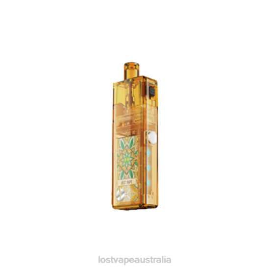 Lost Vape Orion Art Pod Kit Amber Clear - Lost Vape review Australia B86J200