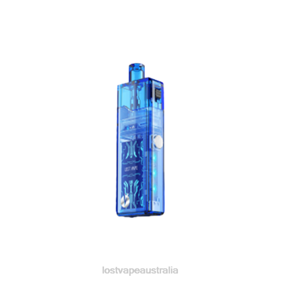 Lost Vape Orion Art Pod Kit Blue Clear - Lost Vape Canberra B86J203