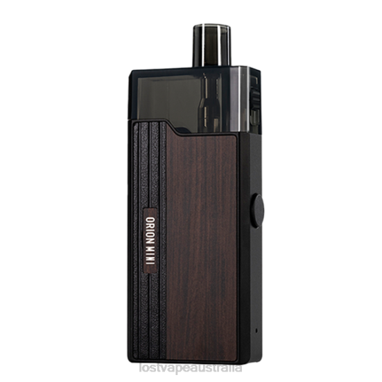 Lost Vape Orion Mini Pod Kit Black Brown Wood - Lost Vape flavors Australia B86J301