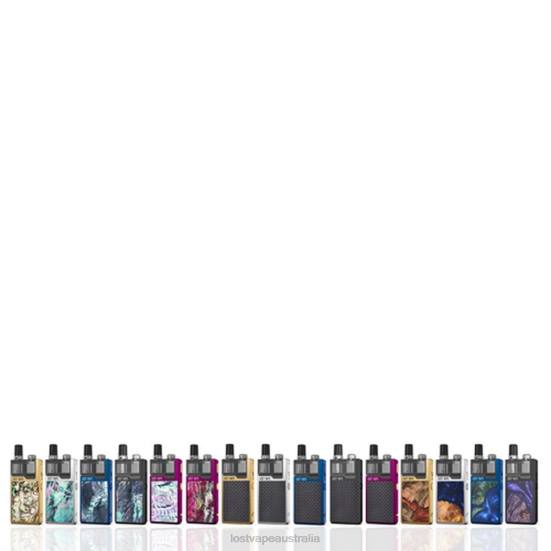 Lost Vape Orion Plus DNA Pod Device Kit Purple Textured Carbon Fiber - Lost Vape contact Australia B86J495