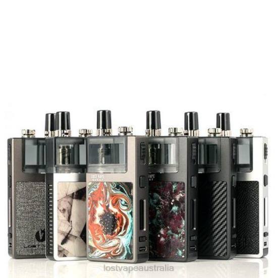 Lost Vape Orion Q-Ultra 40w Kit Black/Carbon Fiber - Lost Vape Australia B86J402