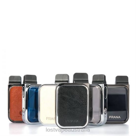 Lost Vape Prana Pod System Kit Peacock Black - Lost Vape Australia B86J502