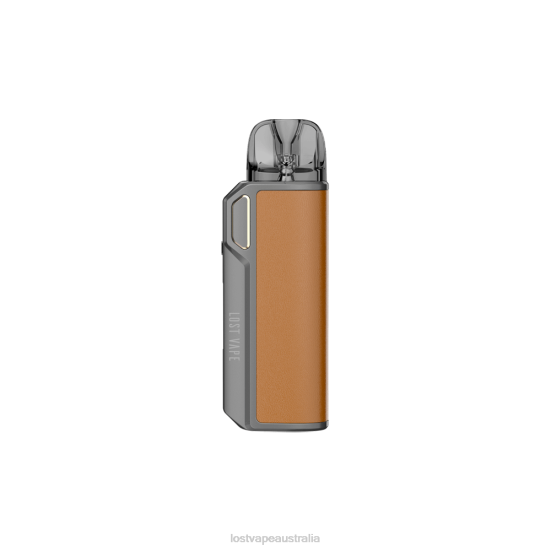 Lost Vape Thelema Elite Pod System Kit Gunmetal Espresso - Lost Vape pods near me B86J327