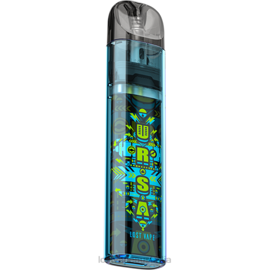 Lost Vape URSA Nano Art Pod Kit Aqua Blue X Pachinko Art - Lost Vape customer service B86J258