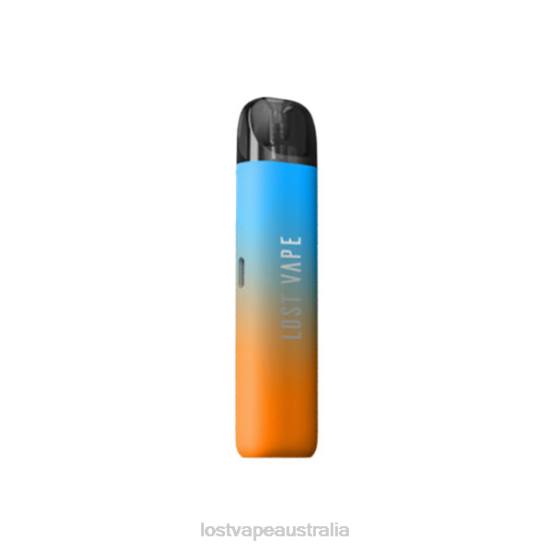 Lost Vape URSA S Pod Kit Cyan Orange - Lost Vape Australia B86J212