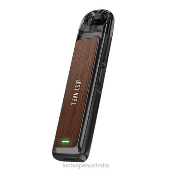 Lost Vape URSA Pod Kit | 800mAh Black Red Sandalwood - Lost Vape near me B86J224