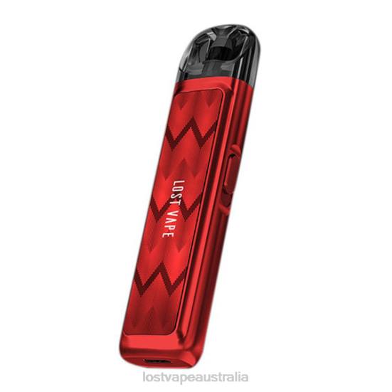 Lost Vape URSA Pod Kit | 800mAh Wave Red - Lost Vape Australia B86J222