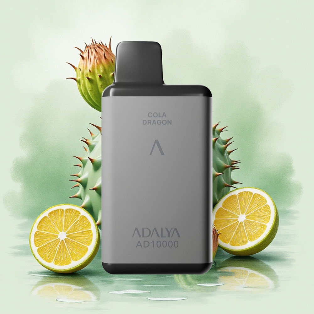 Adalya AD 10000 Puffs Disposable Vape Cactus Splash Space gray 650 mAh Battery