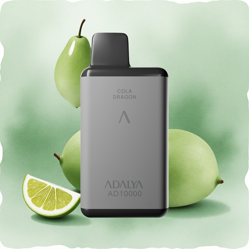 Adalya AD 10000 Puffs Disposable Vape Mint Point Space gray 650 mAh Battery
