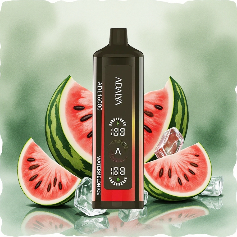 Adalya ADL 16000 PRO Steel Pipe Disposable Vape Watermelon Ice