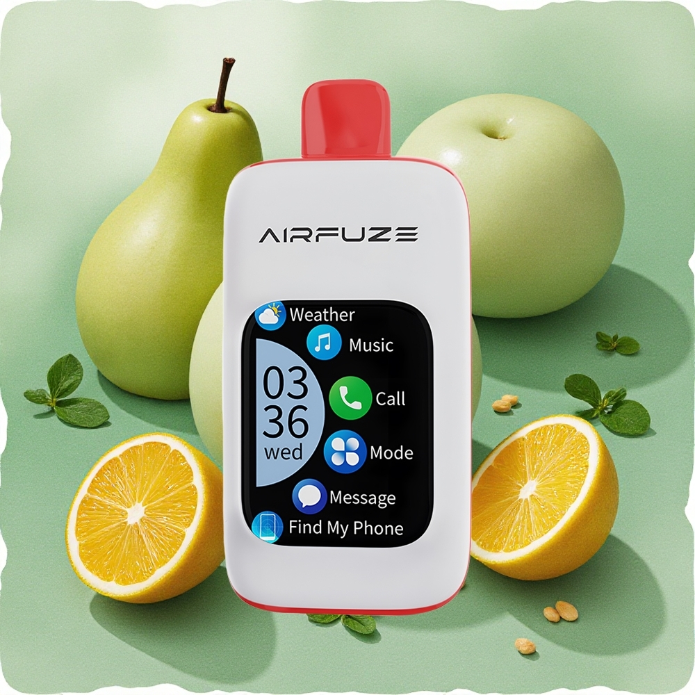 AirFuze Smart 30000 Puffs Disposable Vape Sour Lush Gummy with 2.01" Touch Screen
