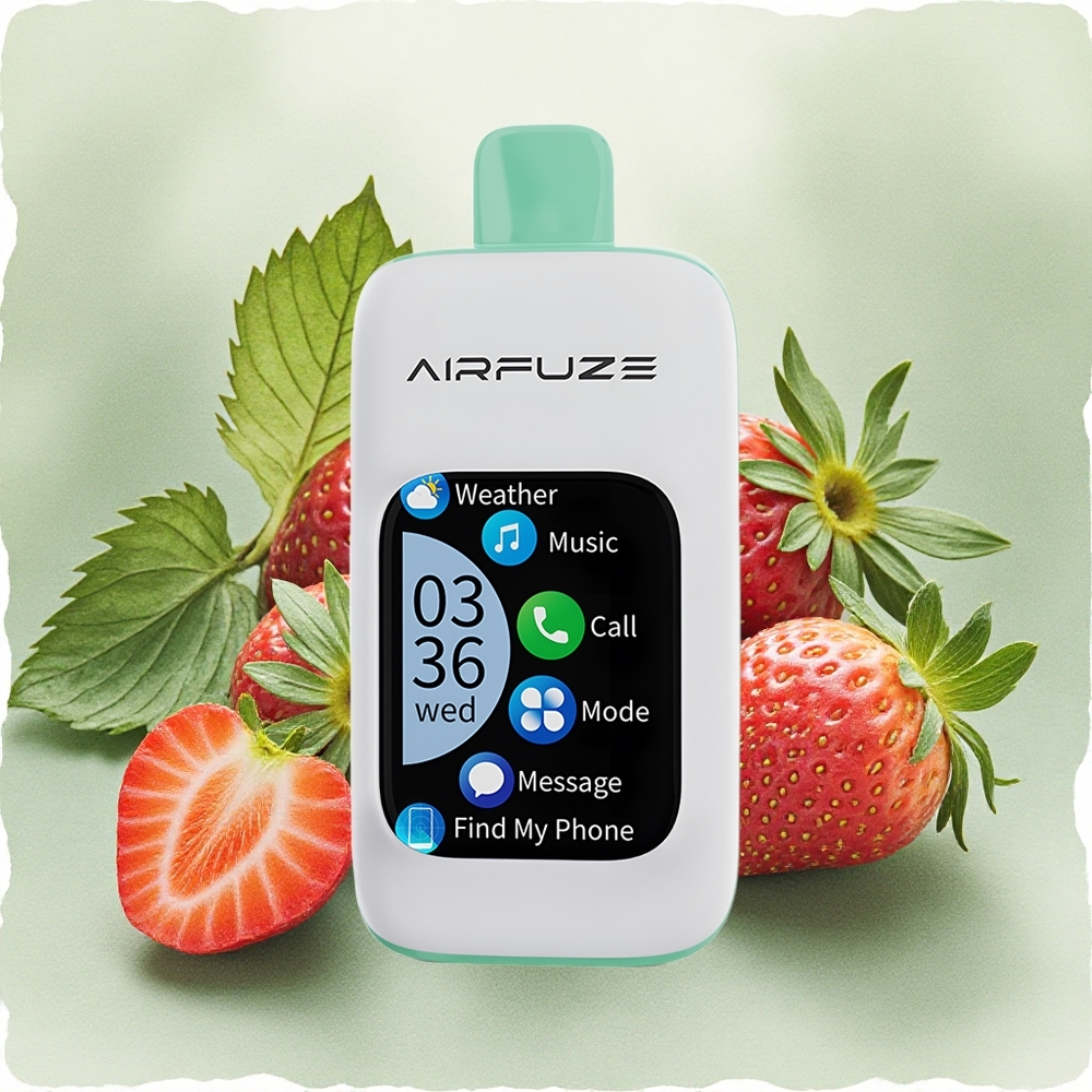 AirFuze Smart 30000 Puffs Disposable Vape Strawberry Summertime with 900mAh Battery