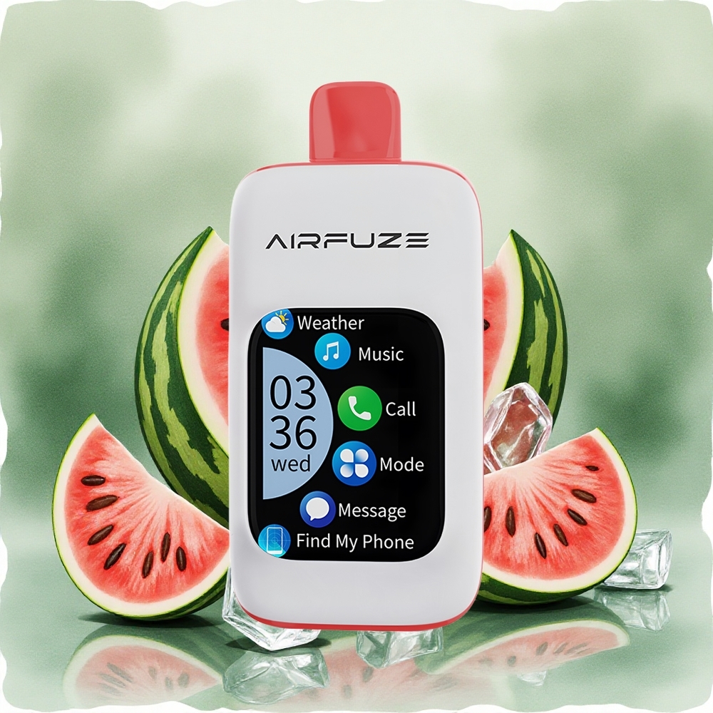 AirFuze Smart 30000 Puffs Disposable Vape Watermelon Ice with 900mAh Battery