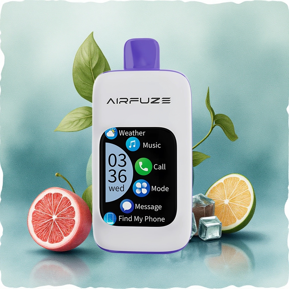 AirFuze Smart Pro 40000 Puffs Rechargeable 20ML E-liquid Volume Blue Razz Ice