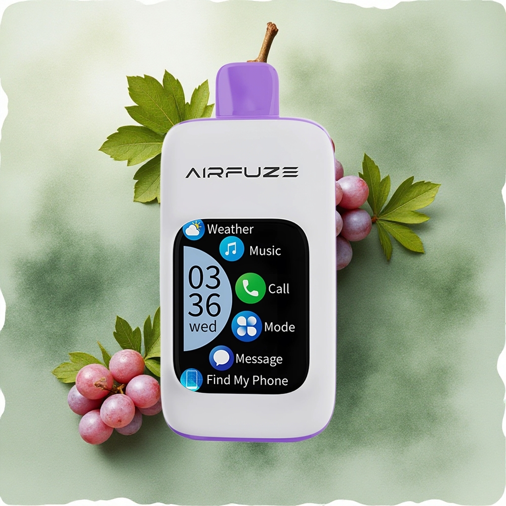 Airfuze Smart Pro 40000 Puffs 20ML E-liquid Volume Grape Burst