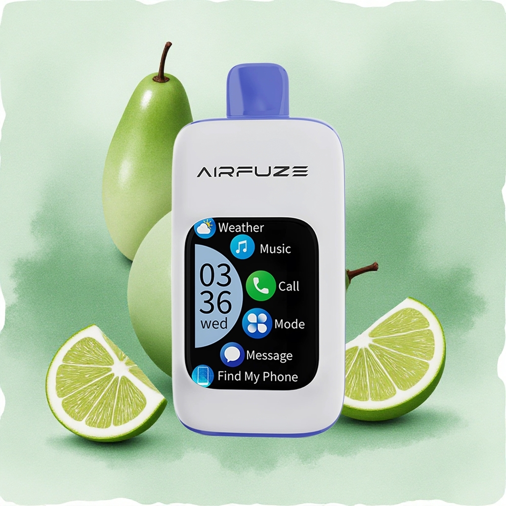 Airfuze Smart Pro 40000 Puffs 20ML E-liquid Volume Miami Mint with Smartphone Integration