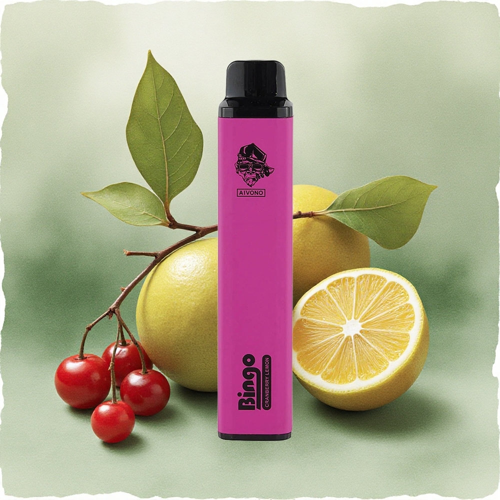 Aivono Aim Bingo 4000 Puffs Cranberry Lemon 10mL Compact