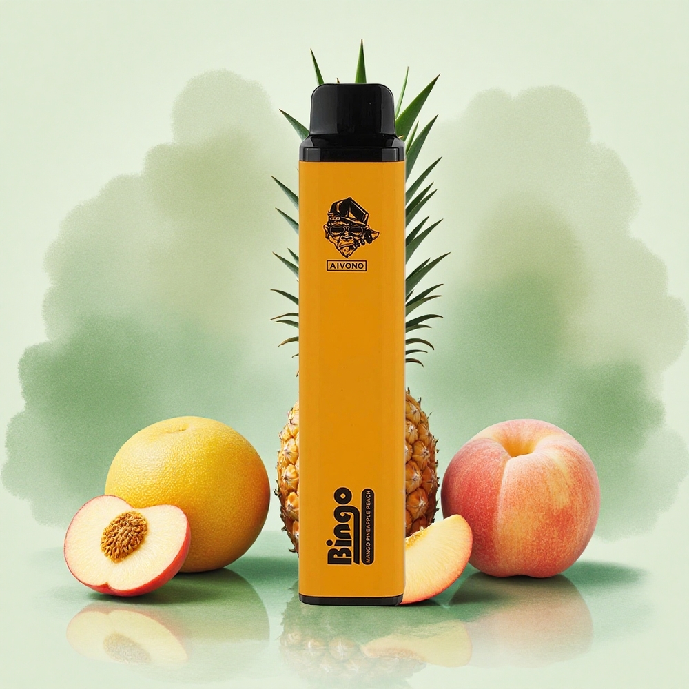 Aivono Aim Bingo 4000 Puffs Pineapple Peach 1000mAh Compact
