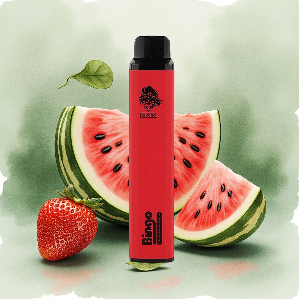 Aivono Aim Bingo 4000 Puffs Strawberry Watermelon 10mL 1000mAh