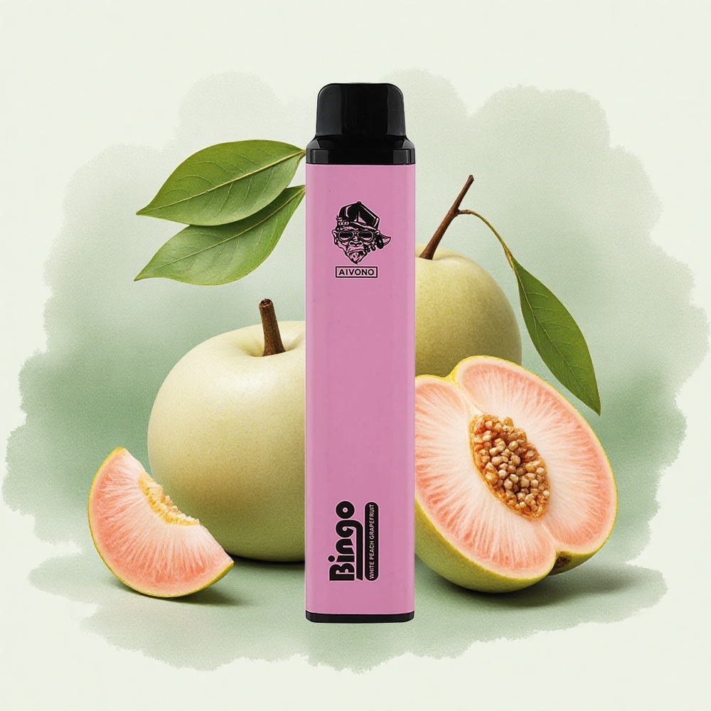Aivono Aim Bingo 4000 Puffs White Peach Grapefruit 10mL 1000mAh