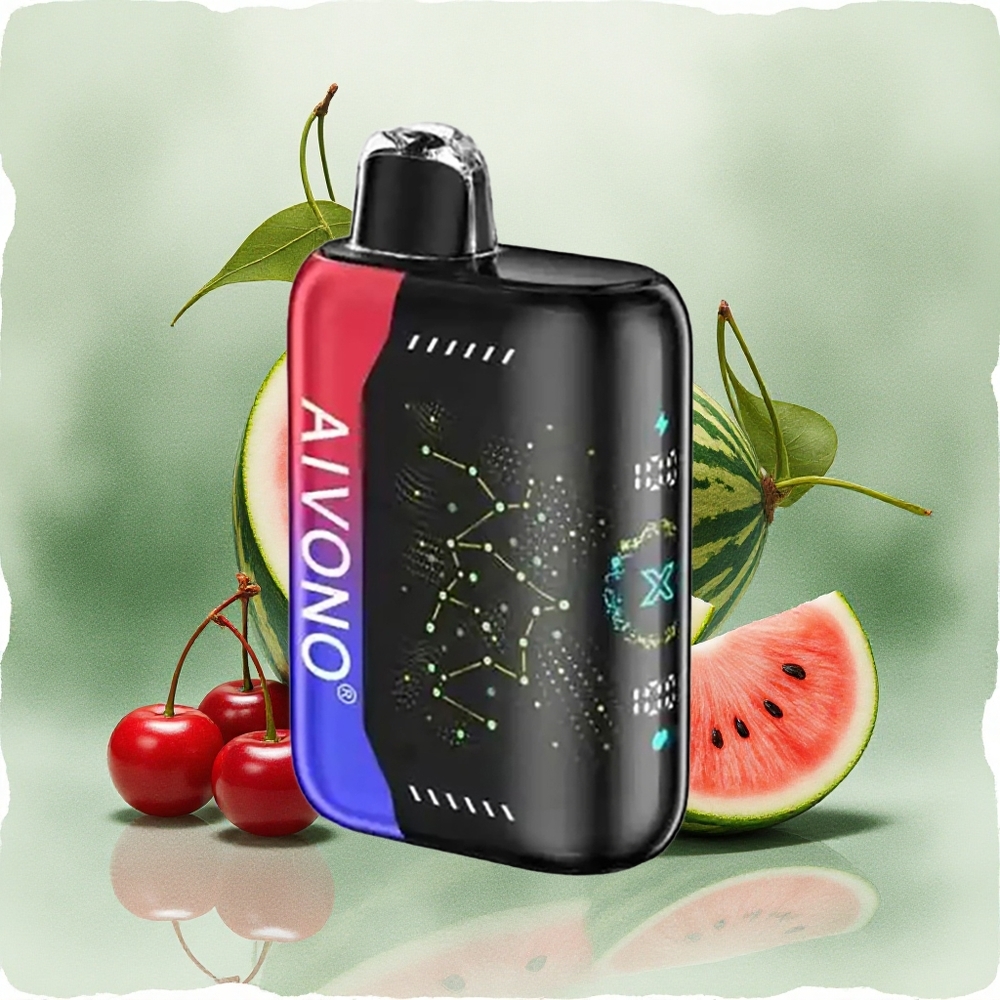 Aivono AIM BOOM 25000 Puffs Iced Watermelon Cherry with 650mAh Battery