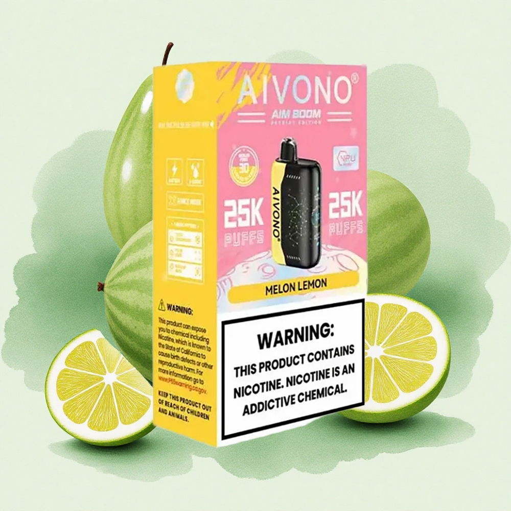 Aivono AIM BOOM 25000 Puffs Melon Lemon 650mAh Type-C