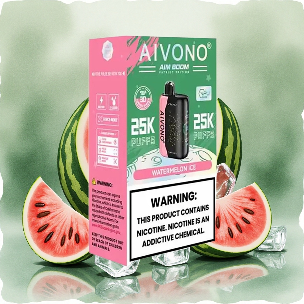 Aivono Aim Boom 25000 Puffs Watermelon Ice with 650mAh Battery