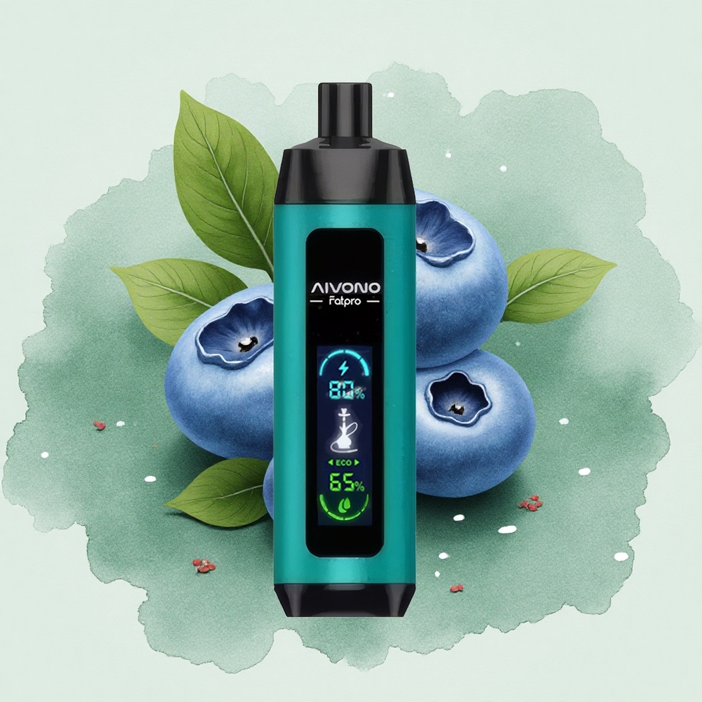 Aivono AIM FATPRO 22000 Puffs Blueberry Gun 28ml Eco/Boost Dual Modes