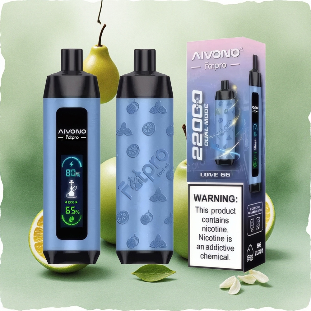 Aivono Aim Fatpro 22000 Puffs 28ml 10 Flavors Rechargeable