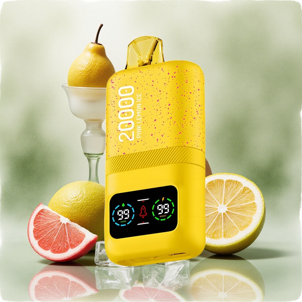 Aivono AIM MAGIC 20000 Puffs Pink Lemon Ice with Dual Mesh Coils