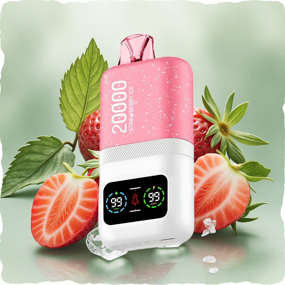 Aivono Aim Magic 20000 Puffs Dual Mesh Strawberry Ice