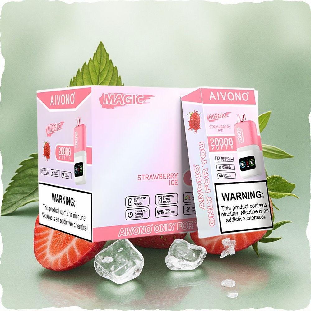 Aivono Aim Magic 20000 Puffs Dual Mesh Strawberry Ice