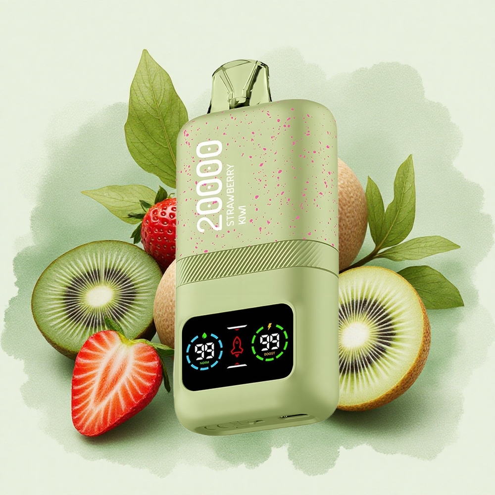 Aivono Aim Magic 20000 Puffs Strawberry Kiwi Dual Mesh LCD