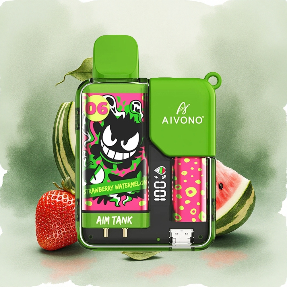 Aivono AIM-TANK 9500 Puffs Strawberry Watermelon 18ml 650mAh