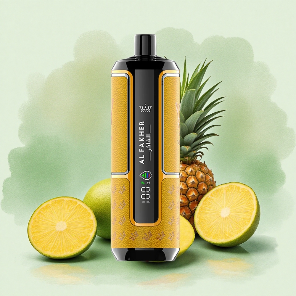 Al Fakher Crown Bar 15K Hypermax 22ml Mango Pineapple Disposable Vape Kit