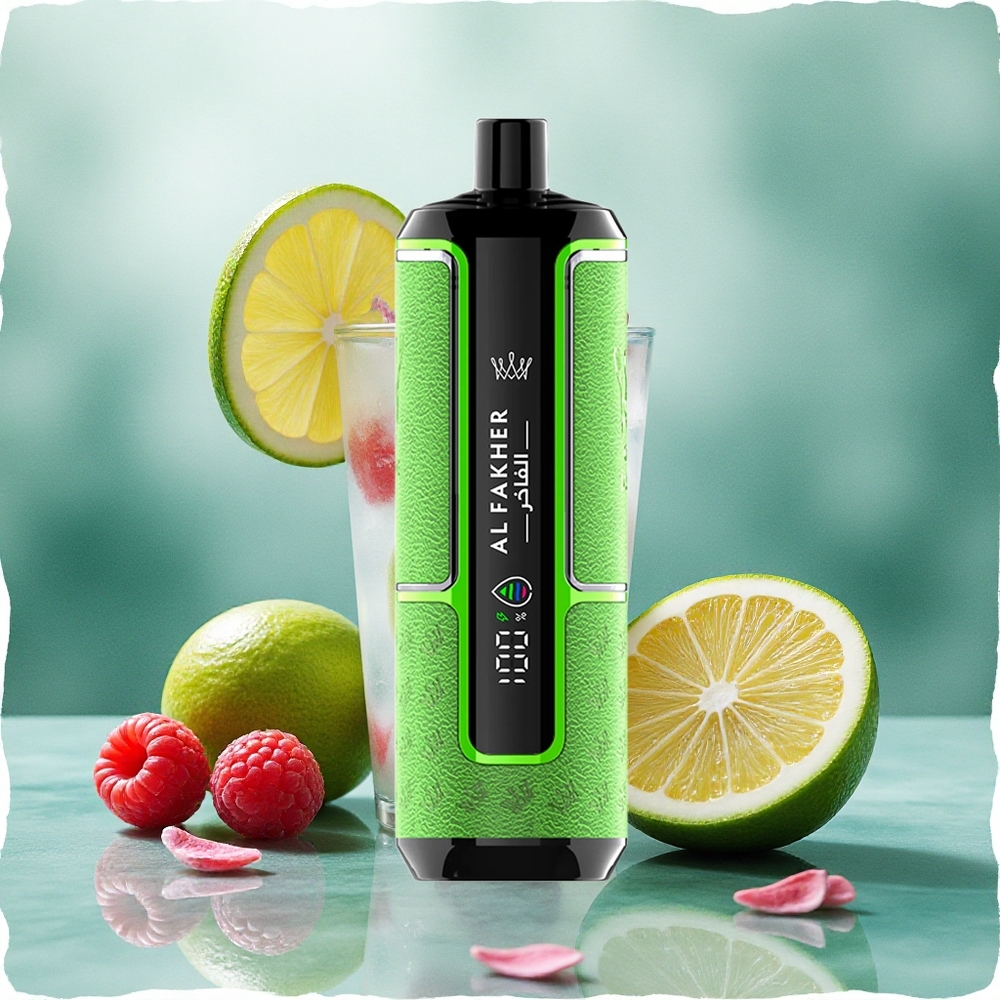 Al Fakher Crown Bar 15K Hypermax Disposable Vape Blue Razz Lemonade 22ml