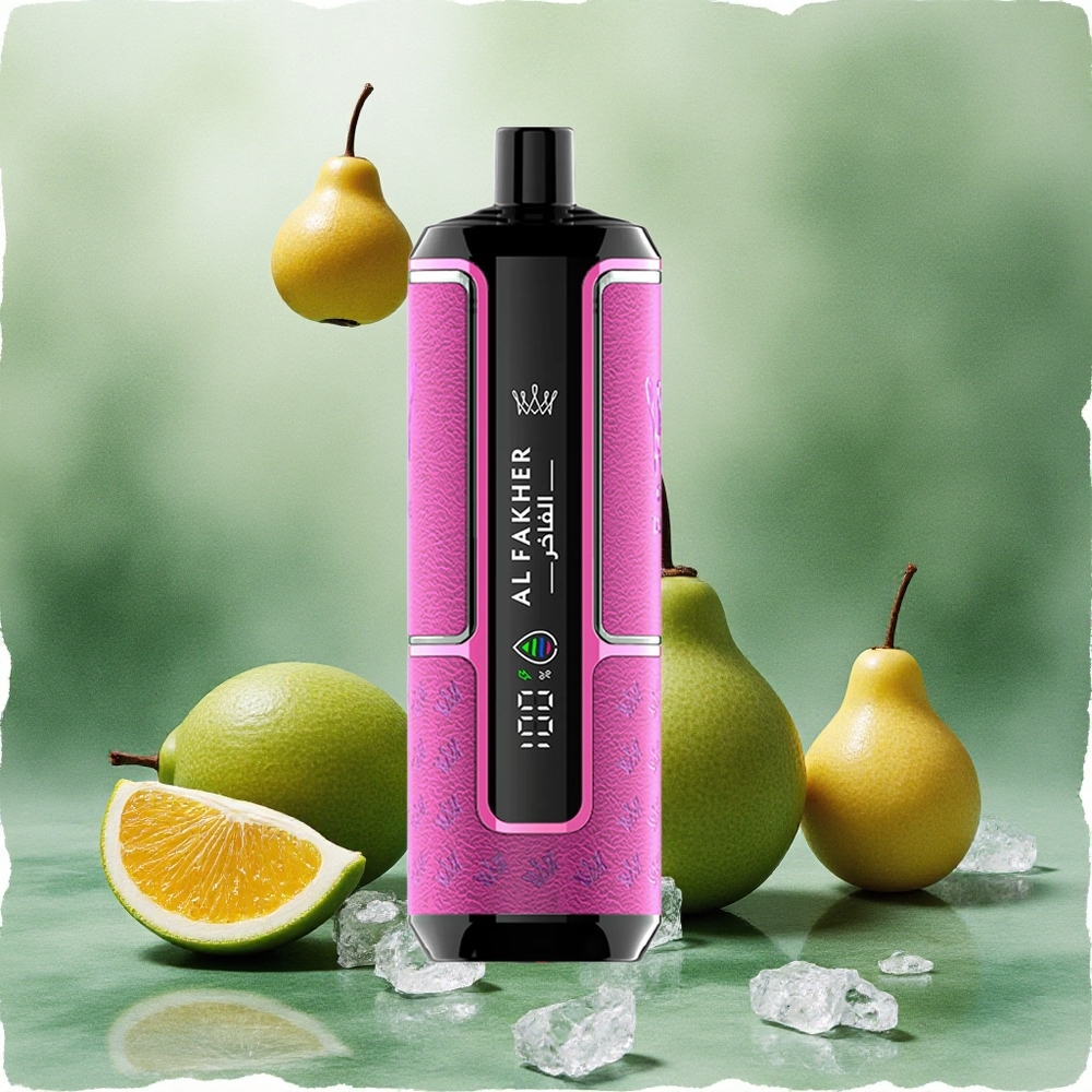 Al Fakher Crown Bar 15K Hypermax Disposable Vape Kit Luch Ice 22ml 15K Puffs