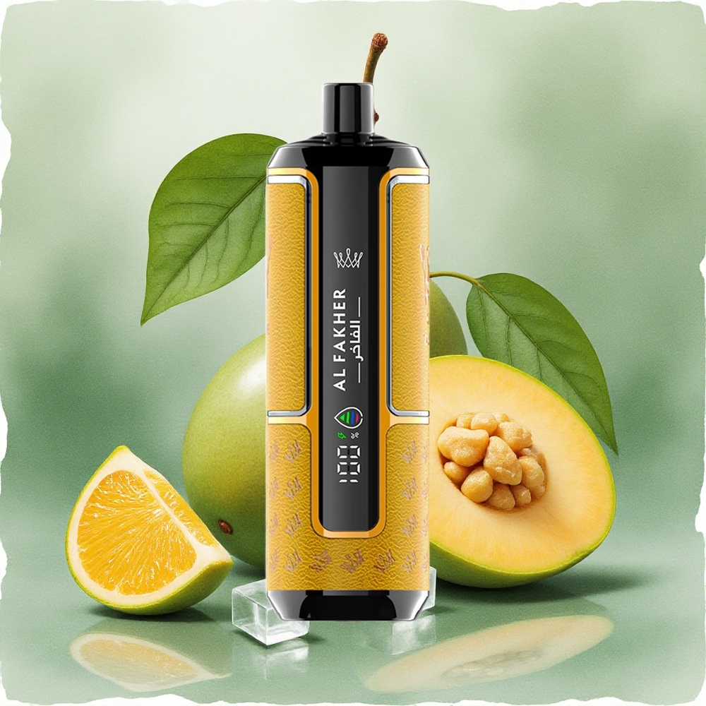 Al Fakher Crown Bar 15K Hypermax Disposable Vape Kit Mango Ice 22ml 600mAh