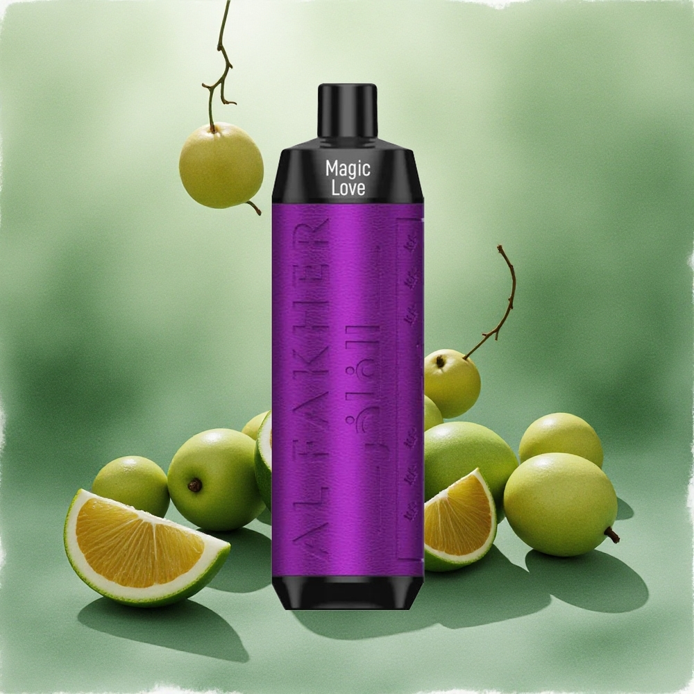 Al Fakher Crown Bar 8000 Crystal Magic Love Disposable Vape with 18ml e-Liquid & 8000 Puffs