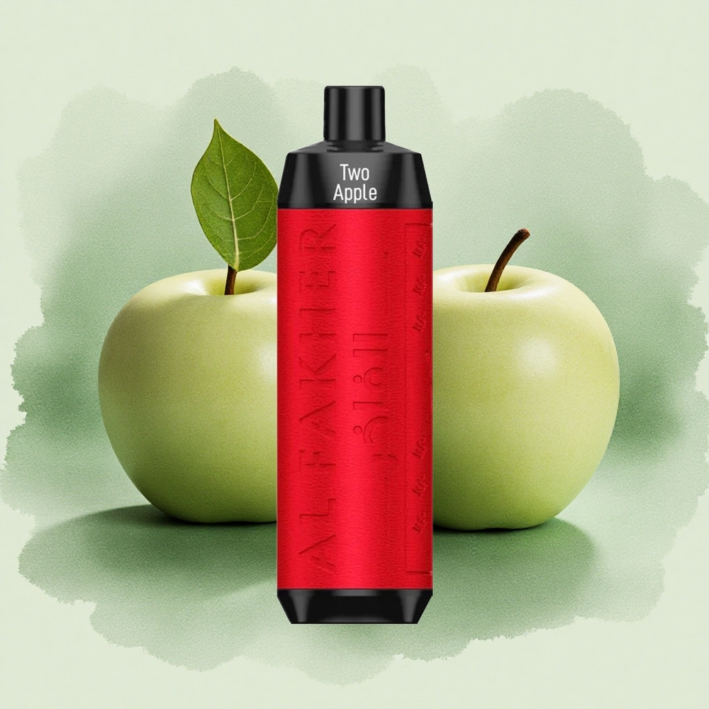 Al Fakher Crown Bar 8000 Crystal Two Apple 18ml 8000 Puffs