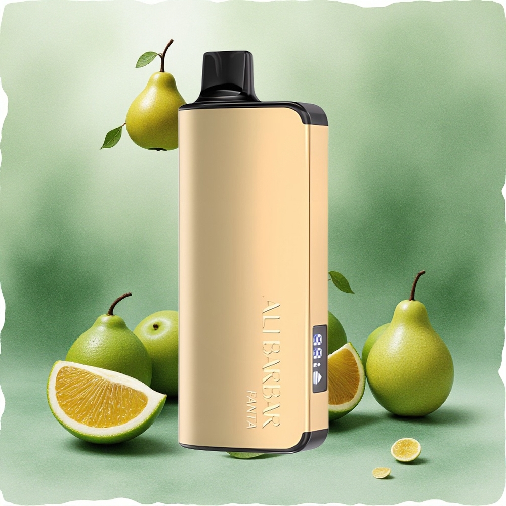 Alibarbar Ingot 9000 Puffs Fanta LED Display 22ml Non Rechargeable